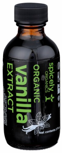 Spicely Organics® Vanilla Extract Perspective: front