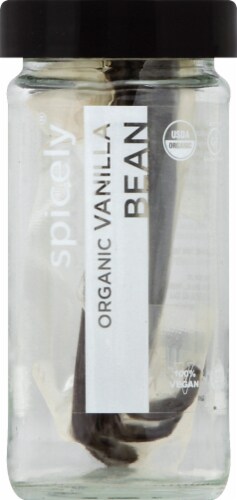 Spicely Organics Vanilla Bean Perspective: front