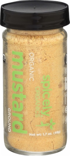 Spicely Organics Ground Mustard Perspective: front