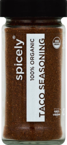 Spicely Organics Taco Seasoning Perspective: front