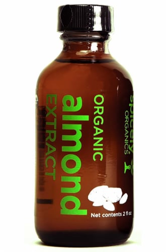 Spicely® Organic Almond Extract Perspective: front