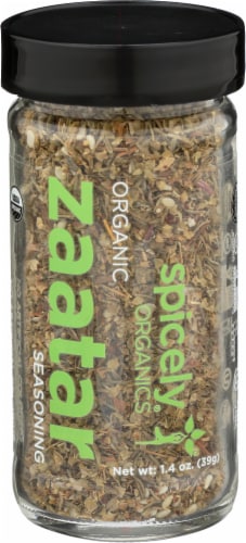 Spicely Organic Zaatar Seasoning Jar Perspective: front