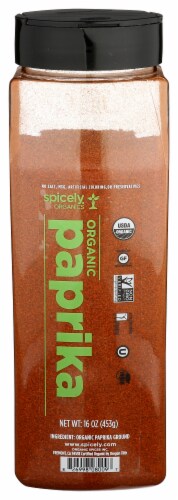 Spicely Organics Ground Paprika Perspective: front