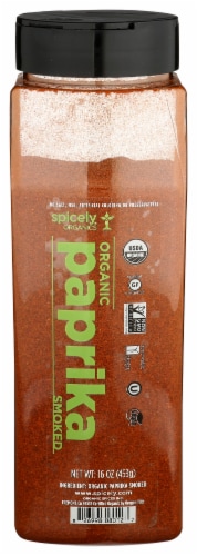 Spicely Organics Smoked Paprika Perspective: front