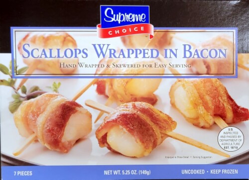 Supreme Choice™ Bacon Wrapped Scallops Perspective: front