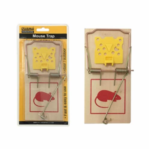 DDI 2350881 3.25 x 6.9 in. Mouse Trap - Wood & Plastic - Case of 24, 1 -  Fry's Food Stores