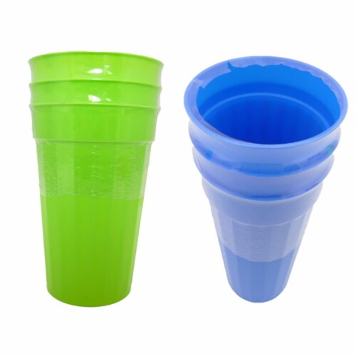 FamilyMaid 60162 3.9 dia. x 6.7 in. Assorted Color Plastic Tumbler, 3 Piece - Pack of 96 Perspective: front
