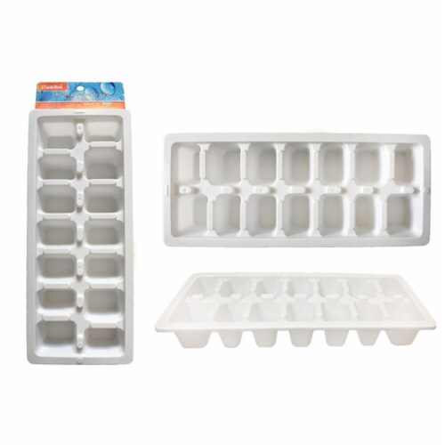 FamilyMaid 62131 4.75 x 11.25 in. Ice Cube Trays, 3 Piece - Pack of 24 Perspective: front