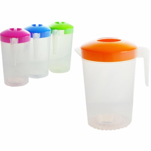 FamilyMaid 75175 4 Litre Assorted Color Pitcher, Pack of 24 Perspective: front