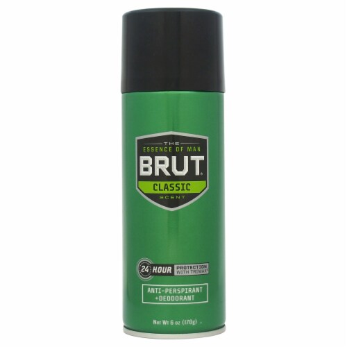 Brut® Antiperspirant & Deodorant Spray, 6 oz Harris Teeter