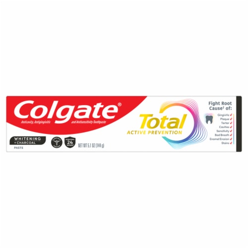 Colgate Total Whitening + Charcoal Mint Toothpaste