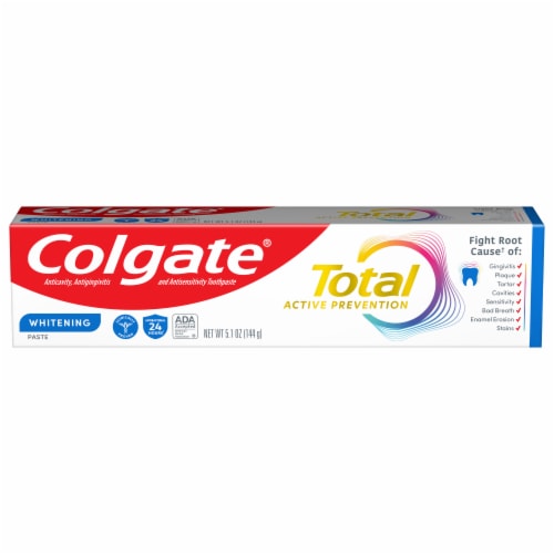 Colgate Total Whitening Toothpaste with Mint Flavor