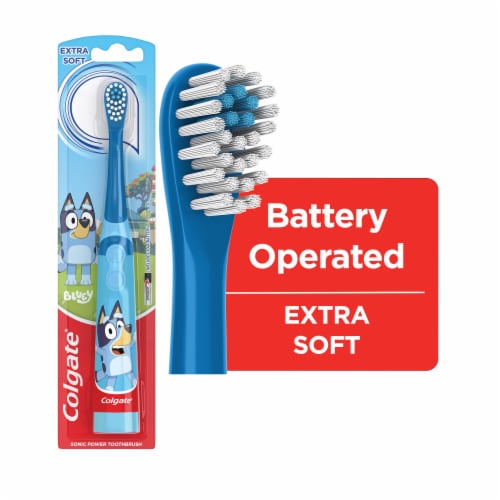 Colgate Kids Bluey Powered Vibrating Toothbrush Perspective: front