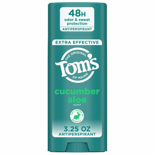 Tom’s of Maine Cucumber Aloe Antiperspirant For Women and Men Cucumber Aloe Perspective: front