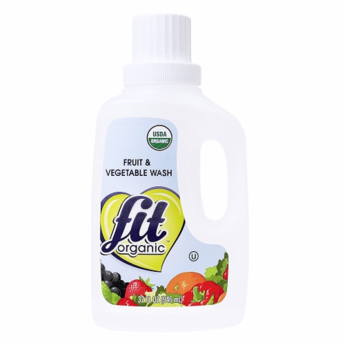 Fit Organic Fruit & Vegetable Wash, 12 fl oz Ingredients and Reviews