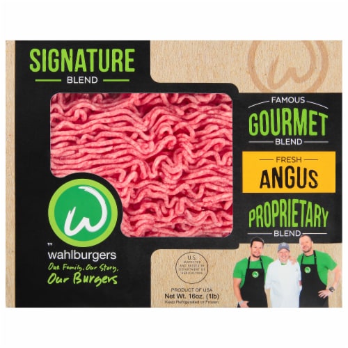 wahlburgers™ Signature Blend Fresh Angus Ground Beef Perspective: front