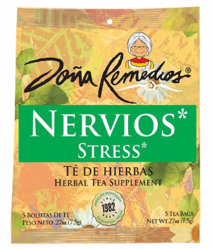 Dona Remedios Nervios* Stress Tea Perspective: front
