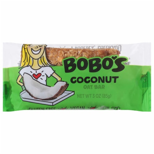 Bobo's® Coconut Oat Bars Perspective: front