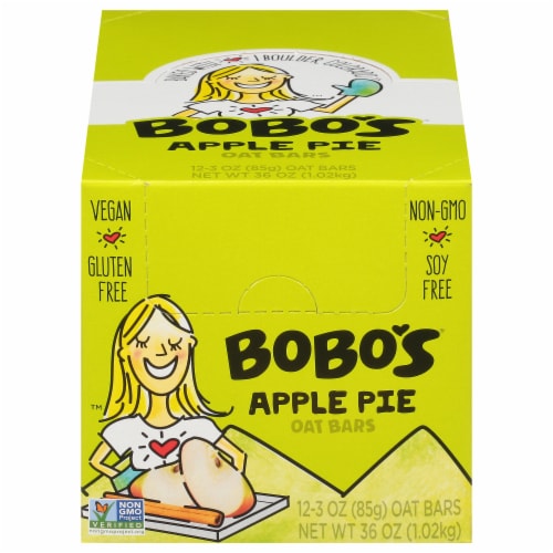 Bobo's® Apple Pie Oat Bars Perspective: front