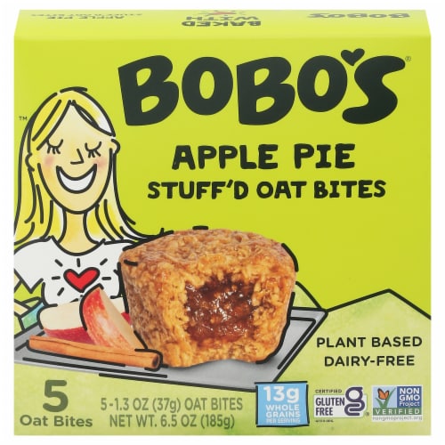 Bobo's Apple Pie Stuff'd Oat Bites Perspective: front