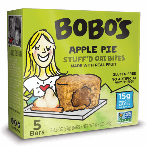 Bobo's Apple Pie Stuff'd Oat Bites Perspective: front