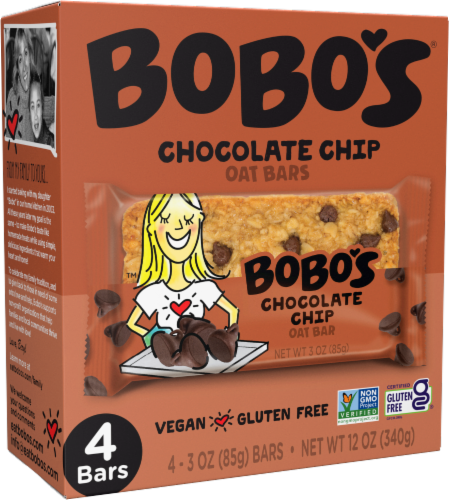 Bobo's® Chocolate Chip Oat Bars Perspective: front