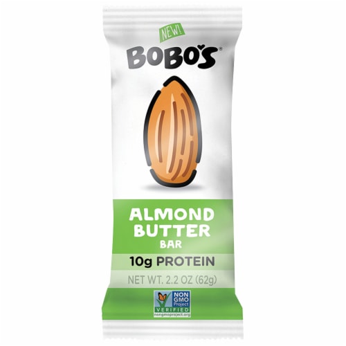 Bobo's Almond Butter Oat Bars Perspective: front