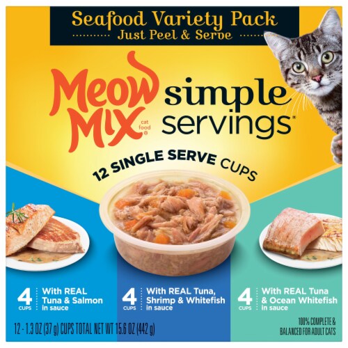 Meow mix senior cat food shop