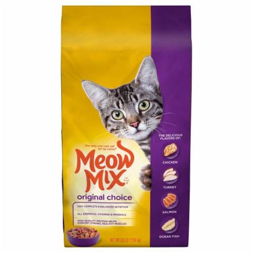 Meow Mix Original Choice Dry Cat Food 6.3 lb Harris Teeter