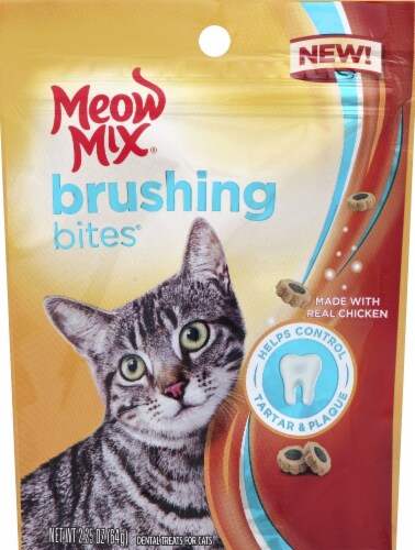 Meow mix brushing bites cat treats deals