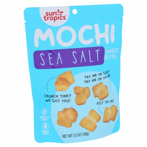 Sun Tropics® Mochi Sea Salt Snack Bites Perspective: front
