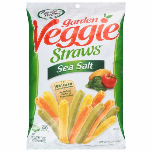 Sensible Portions® Sea Salt Garden Veggie Straws Chips