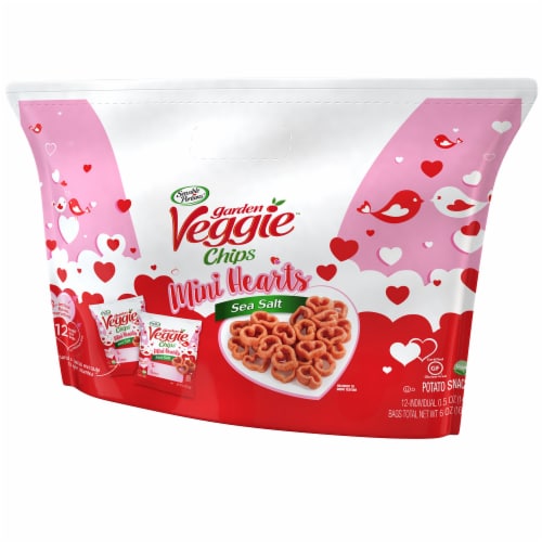 Sensible Portions® Garden Veggie™ Chips Mini Hearts Sea Salt Snacks, 12 ct  / 0.5 oz - Kroger