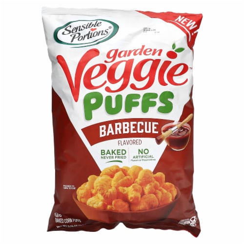 Sensible Portions® Barbecue Garden Veggie Puffs Perspective: front