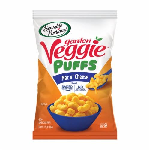 Sensible Portions® Garden Veggie™ Mac & Cheese Puffs Perspective: front