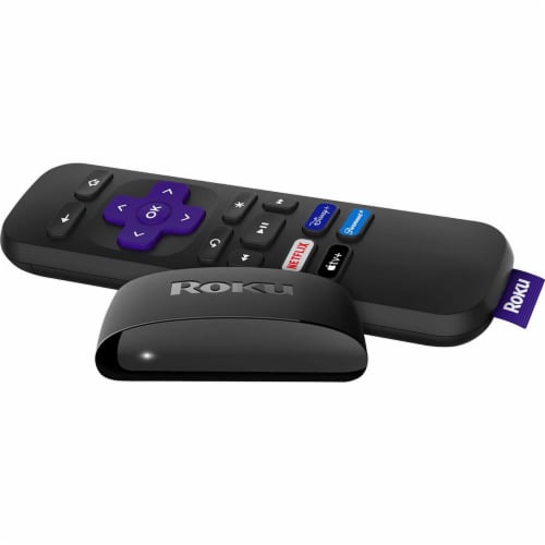 Roku 3960R Express Streaming Media Player with Remote Perspective: front