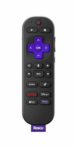 Roku Voice Remote Pro 2nd Edition Perspective: front