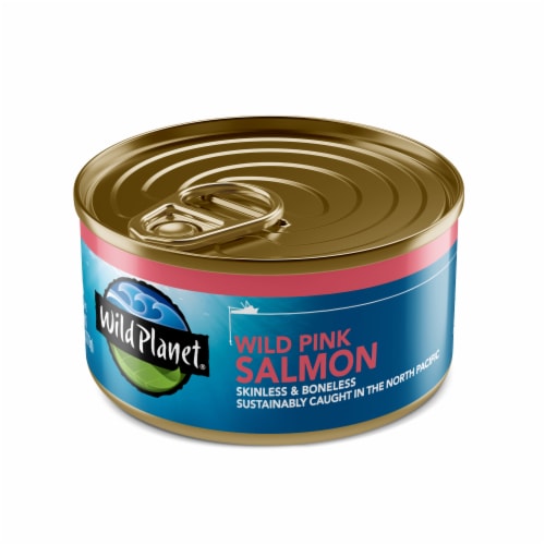 Wild Planet Wild Pink Salmon, 6 oz - Pay Less Super Markets