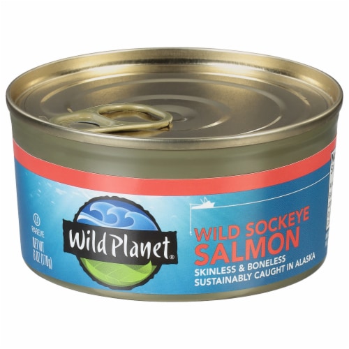 Wild Planet Wild Sockeye Salmon Perspective: front
