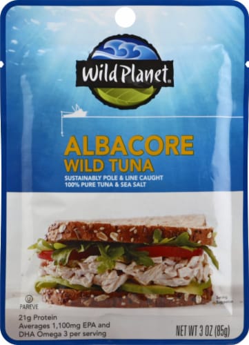 Wild Planet Pouched Albacore Tuna Perspective: front
