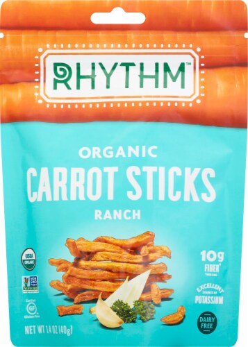 Rhythm Organic Ranch Carrot Sticks Perspective: front