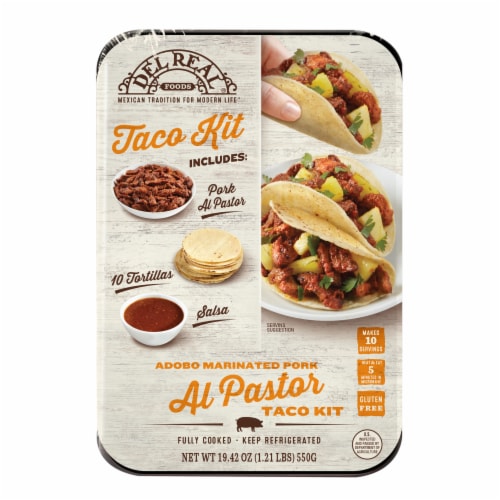 Del Real Foods® Gluten Free Al Pastor Taco Kit, 19.42 oz - Dillons Food ...