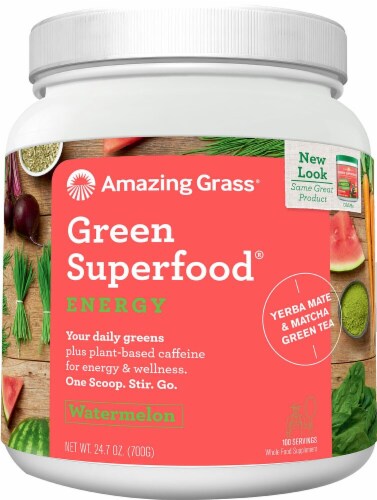 Amazing Grass Green Superfood® Energy Drink Powder Watermelon, 100 Servings  - Kroger