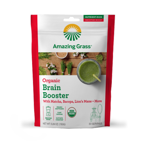 Amaziing Grass® Organic Brain Booster Perspective: front