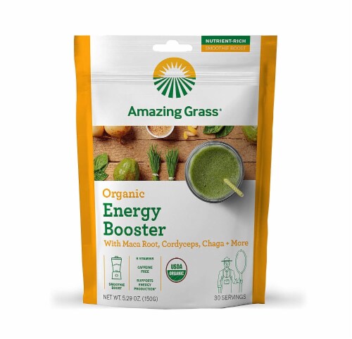 Amazing Grass Energy Booster: Energy Greens Powder with Vitamin B ...