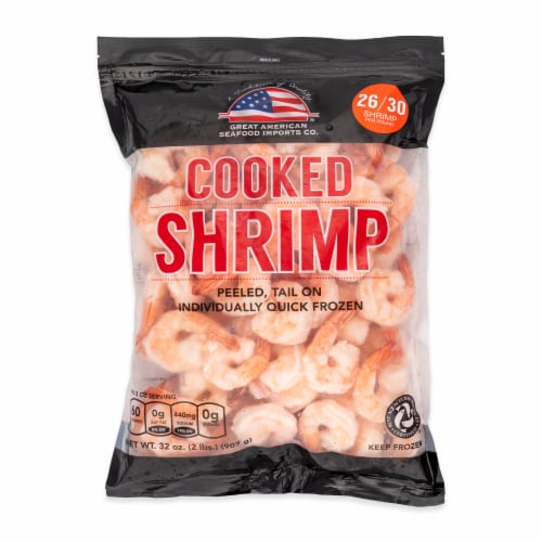 Cooked Jumbo Shrimp 2 lb bags