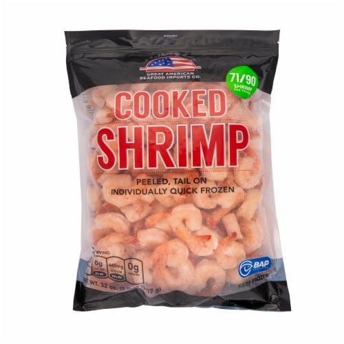 Great American Seafood Whole Shrimp Perspective: front