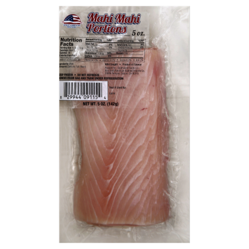 Great American Seafood Mahi Mahi Portions Perspective: front