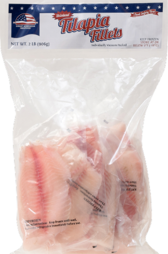 Great American Seafood Tilapia Fillet Perspective: front