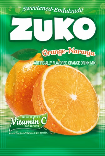 Zuko® Orange-Naranja Drink Mix Perspective: front